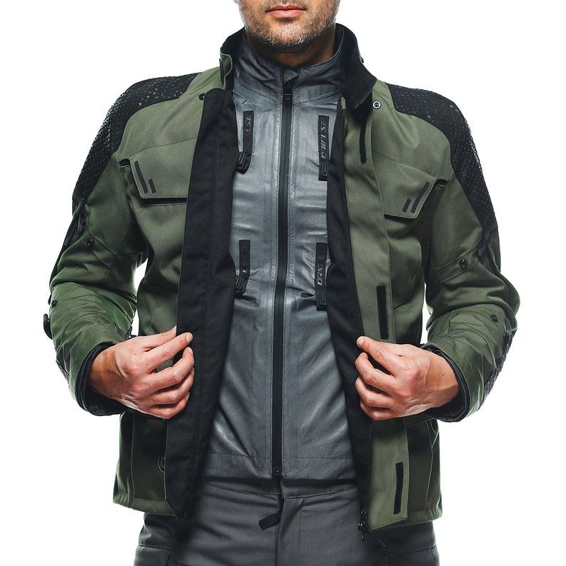 Dainese Ladakh 3L D-Dry Jacket Army-Green/Black : Delivery in 5 days
